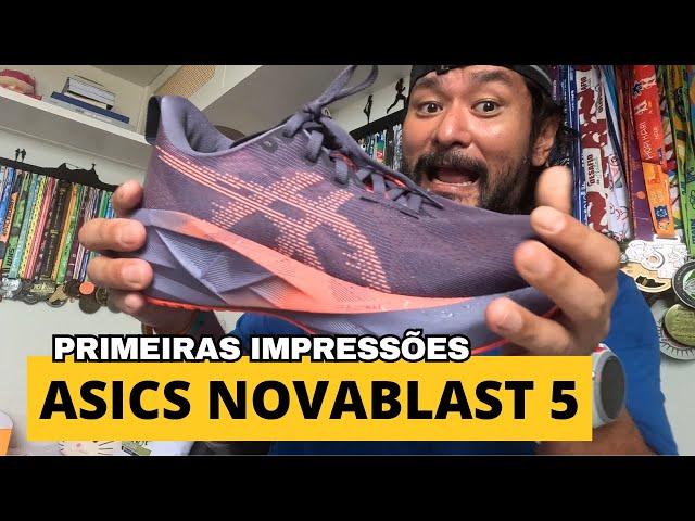 ASICS Novablast 5 em detalhes