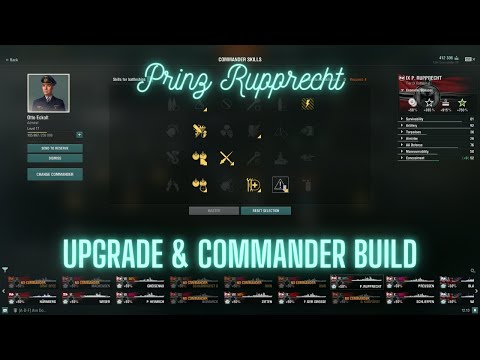 World of Warships - Prinz Rupprecht: Upgrade & Commander Build