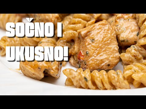 SAVRŠEN RUČAK ZA CELU PORODICU – PILEĆE BELO MESO I INTEGRALNI MAKARONI