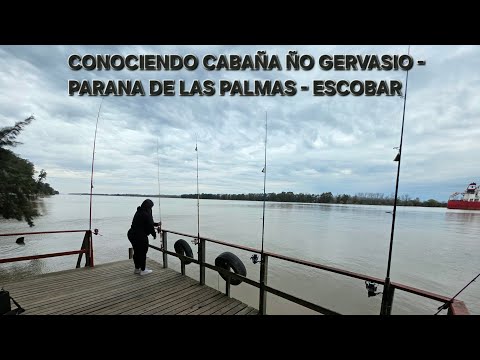 CONOCIENDO CABAÑA  ÑO GERVASIO - PARANA DE LAS PALMAS - ESCOBAR