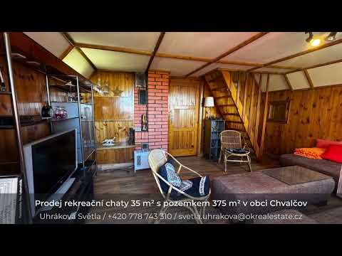 Video Prodej rekreační chaty 4+1, Chvalčov