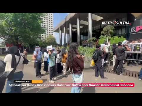 KPK Didesak Periksa Gubernur Sultra soal Dugaan Deforestasi Kabaen