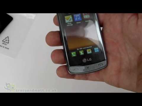 LG GD900 Crystal unboxing video