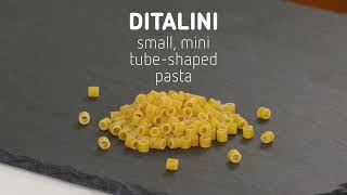  Soup Pasta Shapes, Orzo, Ditalini, Pastina