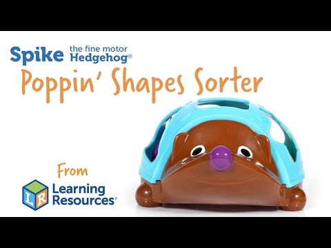 Навчальний ігровий набір Learning Resources Spike The Fine Motor Hedgehog Pop-IT сортер Їжачок (LER9118)