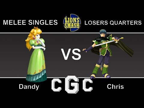 CGC 2017 SSBM Singles - Dandy (Peach) vs. Chris (Marth) - Losers Quarters