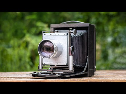 Shooting Wet Plate Portraits with an affordable Large Format Bokeh Monster