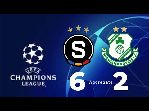 AC Sparta Praha 6 - 2 Shamrock Rovers FC (Aggreagte) | 2.Předkolo Ligy Mistrů 2024/25