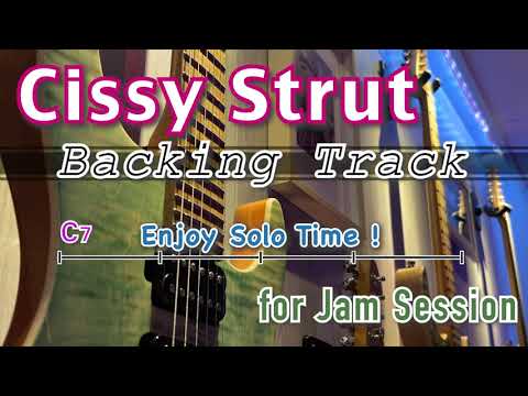 Cissy Strut Backing Track for adlib jam session