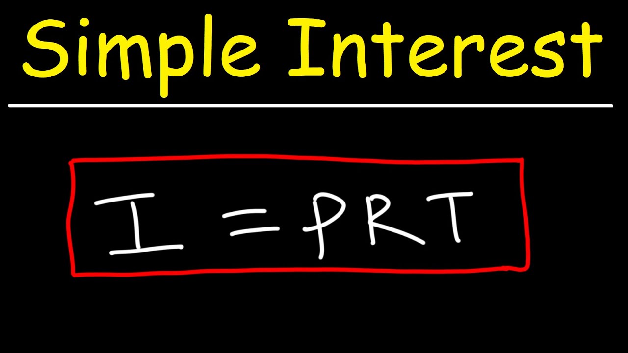 How To Calculate Simple Interest - GED Math Word Problem