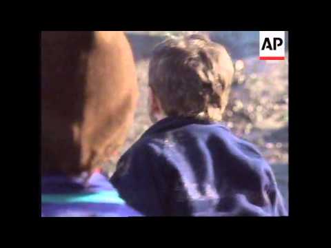 RUSSIA: CHECHNYA: FUNERAL OF CHECHEN FREEDOM FIGHTER