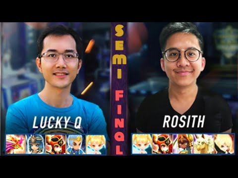 SWC2019 EUROPE CUP LuckyQ vs Rosith [Semi Final] - Summoners War