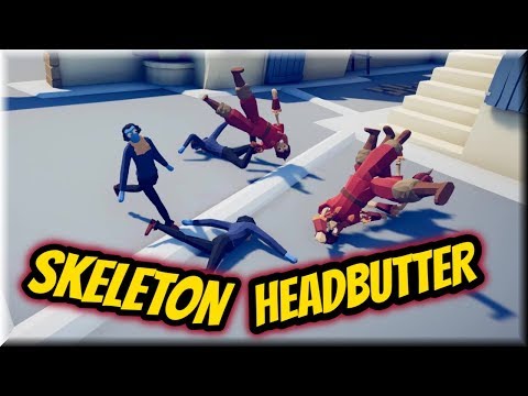 Skeleton Headbutter Trio vs Dancers, Drunken Shogun - TABS ORIGINAL MODS