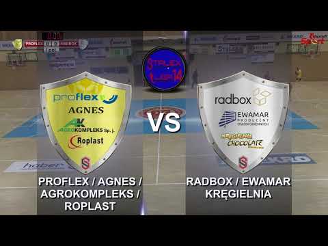 Stalex Liga 14 , PROFLEX/AGNES/AGROKOMPLEKS/ VS RADBOX/EWAMAR/KRĘGIELNIA godz. 15:10 20.12.2020