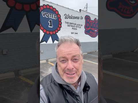 I Tried the ORIGINAL Detroit-Style Pizza at Buddy's - Birthplace of Square Pizza