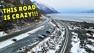 ALASKA ROAD TRIP: DRIVING ALASKA in WINTER | What to expect: SEWARD HIGHWAY | ANCHORAGE to SEWARD