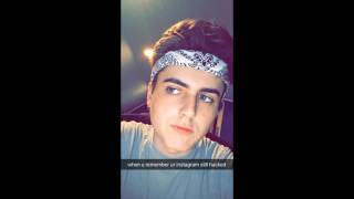 Chris Miles Snapchat Story 21-31 July 2016