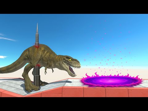 Evade Giant Spike or Enter Evolve Gate - Animal Revolt Battle Simulator
