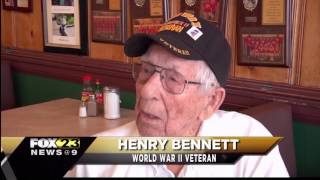 City recognizes WWII Columbia Veteran