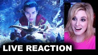 Aladdin Teaser Trailer REACTION