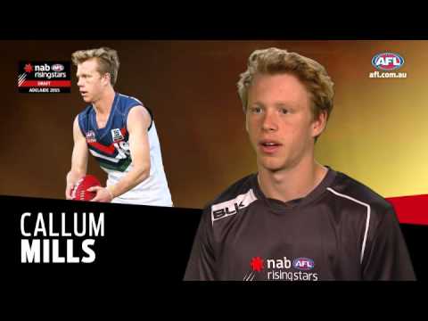 2015 NAB AFL Draft Trumps - Callum Mills