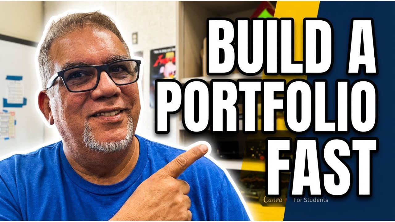 Student Portfolios Made Easy, Step-by-Step Canva Tutorial for Teachers