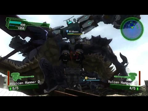 Earth Defense Force 4.1 Blind Hard Difficulty Let's Play Part 13 - Reinforcements