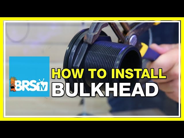 How To Properly Install Aquarium Bulkheads Brstv Bulk How To Properly Install Aquarium Bulkheads Brstv Bulk Reef Supply