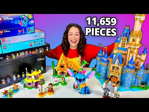 Ich habe 50 Stunden lang Disney-LEGO-Sets gebaut...