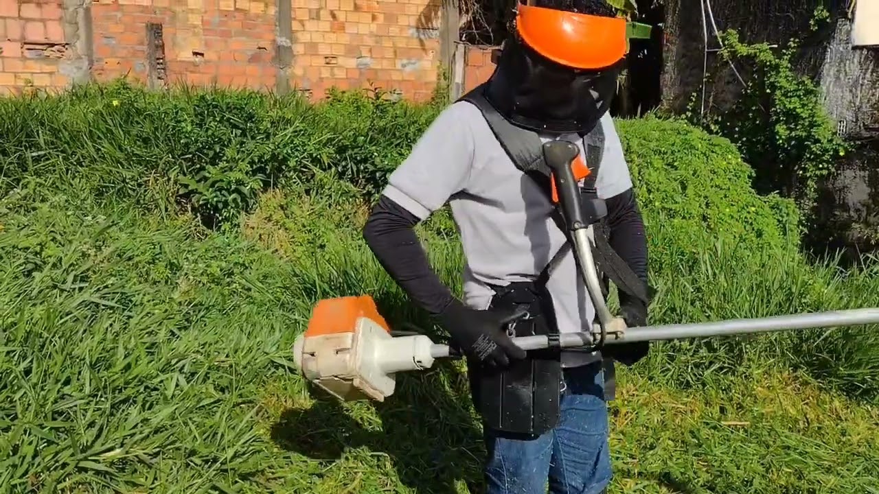 atenção! qual a diferença? #Stihl FS 160 #Toyama TBC 52x máquinas #roçadeira em teste