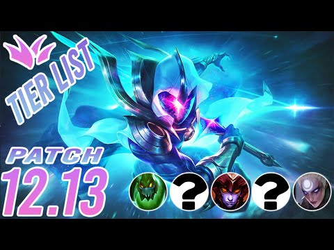 NEW PATCH 12.13 TIER LIST For JUNGLE MAINS!🥶😉 | League Of Legends