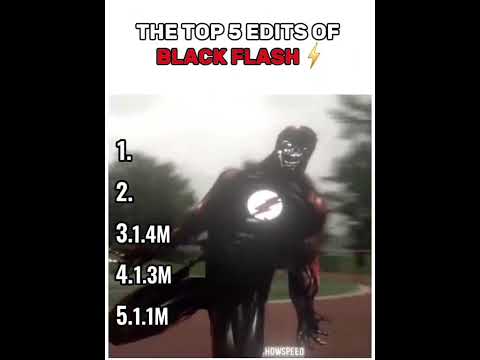 TOP 5 edits of black flash