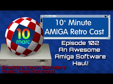 An Awesome Amiga Software Haul! Episode 102