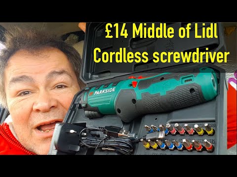 Micro VanLife S05E06 £14 Middle of Lidl Cordless Screwdriver