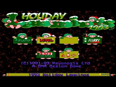 Holiday Lemmings 1993 PC