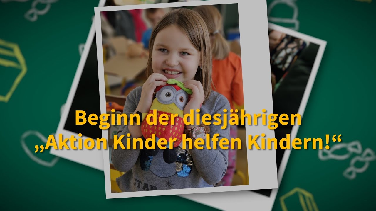 Weltkindertag: Start der "Aktion Kinder helfen Kindern!" 2024 #paketaktion #khk2024