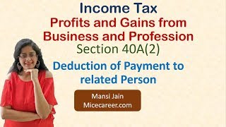 Download lagu Section 40A Income Tax PGBP for CS Executive New C... mp3