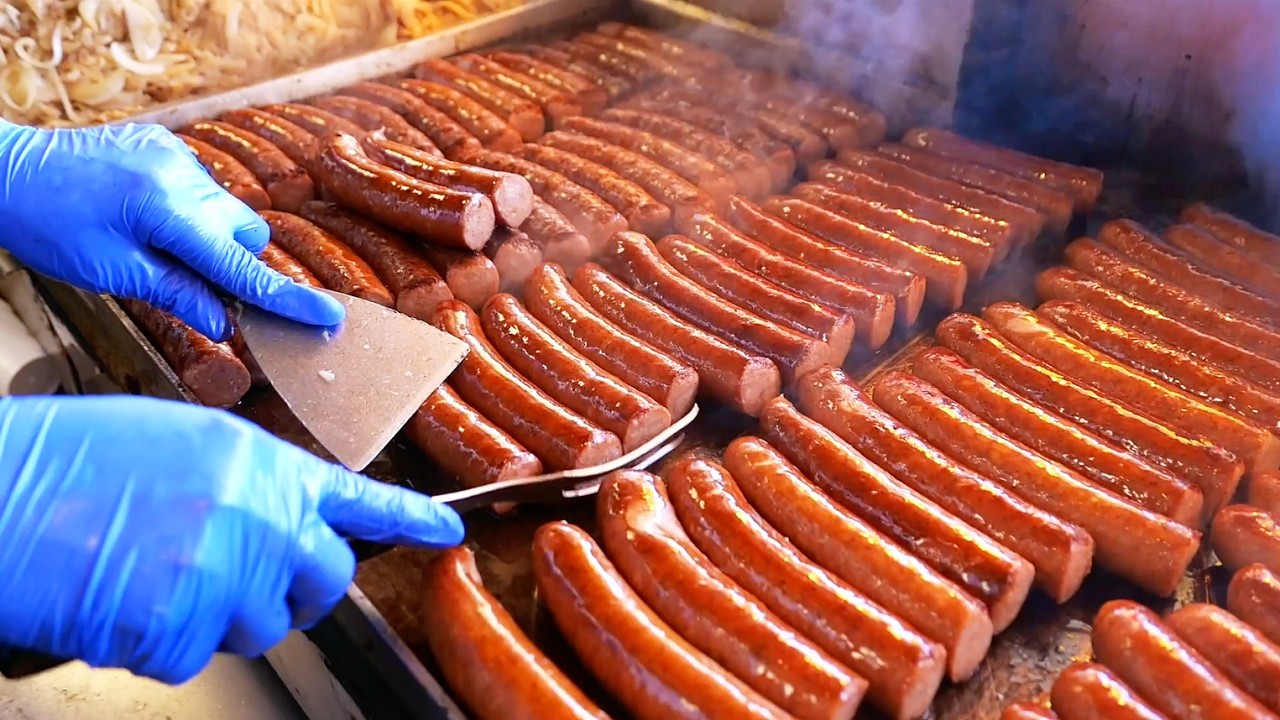 American Street Food - The BEST HOT DOGS in America!