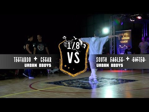WHO'S NEXT BATTLE PRO 2016 BREAK 1/8 FINALE - URBAN BBOYS 1 vs URBAN BBOYS 2