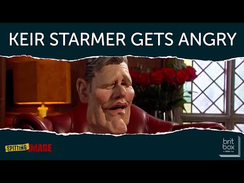 Keir Starmer gets angry | Spitting Image on BritBox