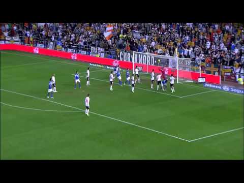 Valencia vs Almeria 1-1 Gol Torsiglieri Jornada 11 2013/2014 - AllGoalsLFP