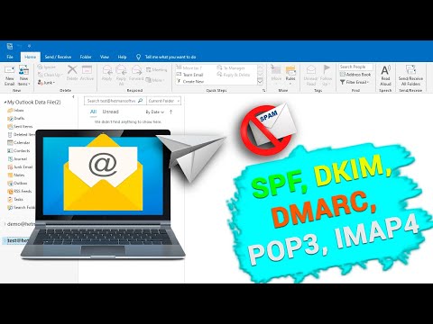 How to Add DNS Records - SPF, DKIM, DMARC - and Configure POP3 and IMAP4 Mail Protocols