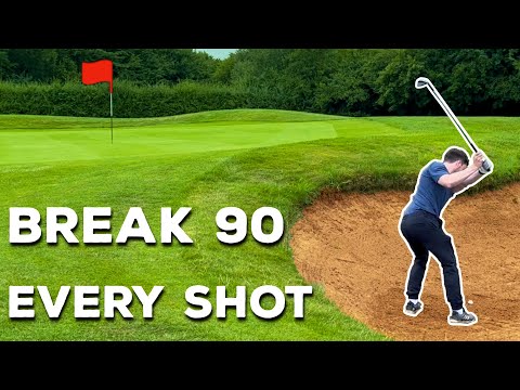 Trying to BREAK 90! - 18 Handicap Golfer | EVERY SHOT - Part One