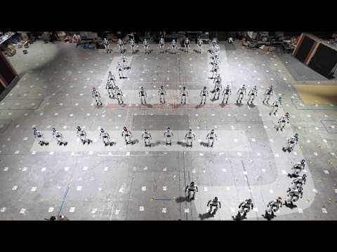 A Whole Bunch of Robots Sending New Year Greetings to Everyone!