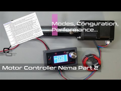 HOW-TO: Motorsteuerung für NEMA-Motoren SMC01/02 Modi und Leistung Teil 2