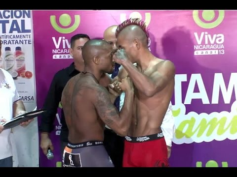 Pesaje Oficial de la Velada MMA War 1: Leonardo “Chimmy” Morales vs. Marcus Brimage