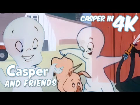 Casper Saves The Pig!! 🐷😲👻 | Casper and Friends in 4K | Full Episode | Cartoons for Kids