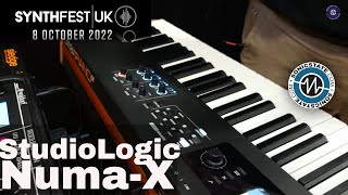 Video thumbnail for Synthfest UK 22:  Studiologic - Numa-X Piano GT by sonicstate