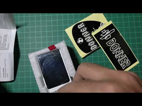 Unboxing and testing Donner DT Deluxe Tuner pedal