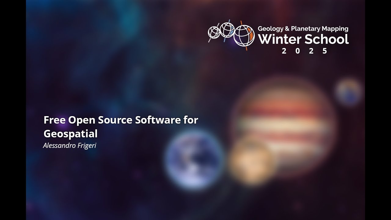 Free Open Source Software for Geospatial
